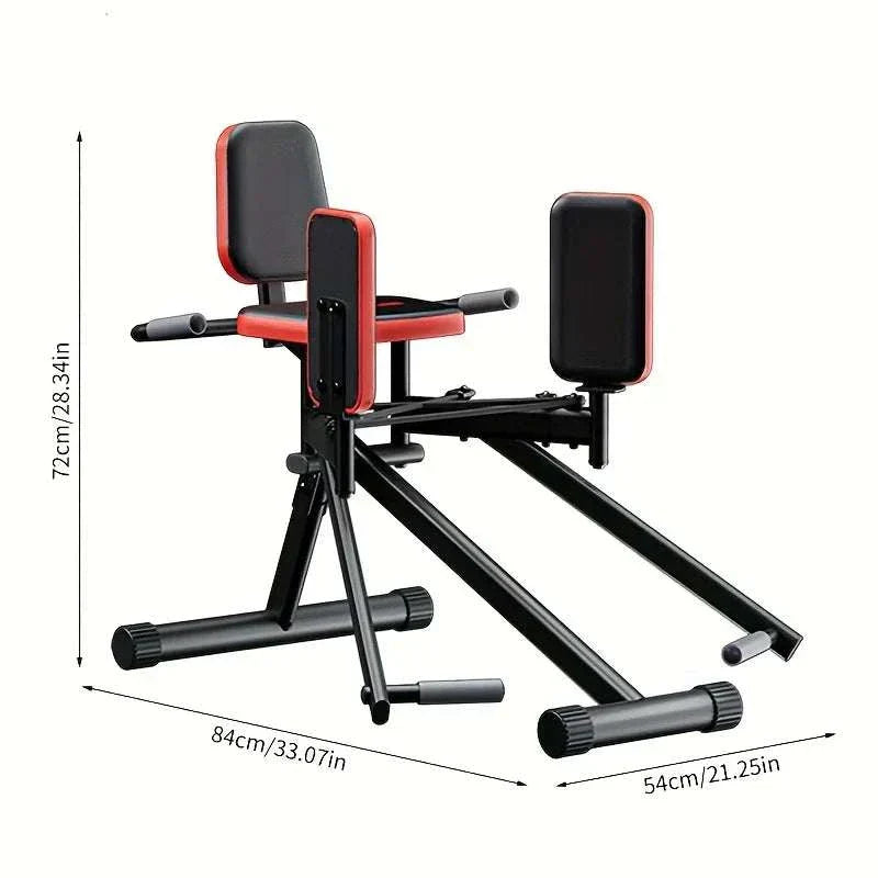 Hip alignment – Adjustable Resistance Leg Abduction Machine with ropes