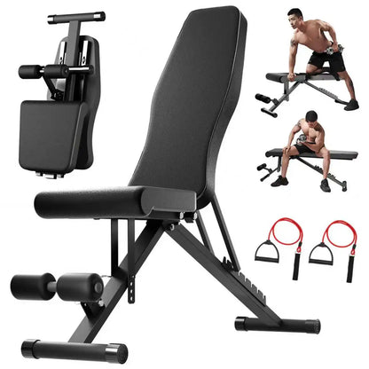 Adjustable Weight Bench | Foldable 1000LB Multifunctional Strength Training Bench