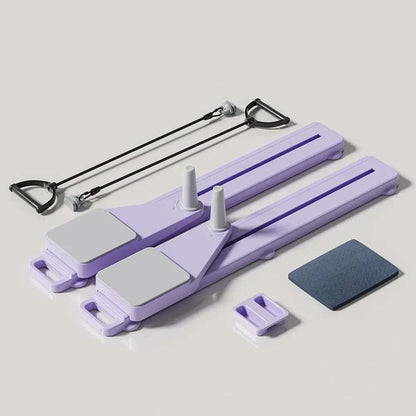 2-in-1 Abs & Ski Board – Portable Core & Leg Trainer for Home Fitness