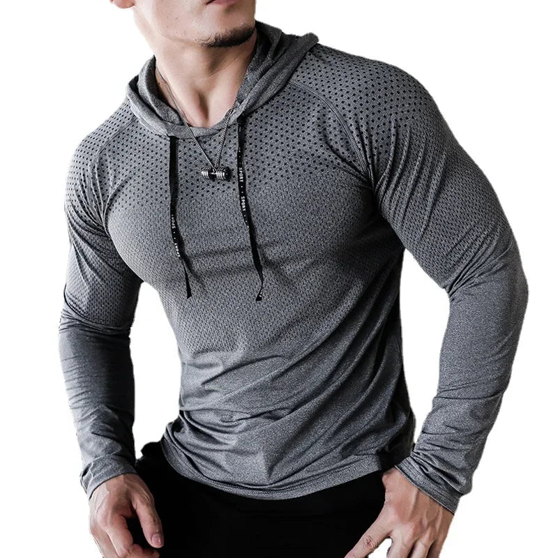 Men’s Fitness Tracksuit – Hoodie & Joggers Running Gym Set