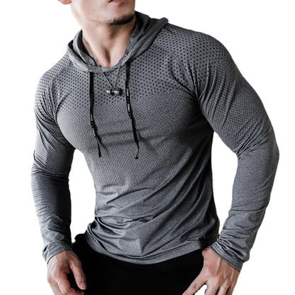 Men’s Fitness Tracksuit – Hoodie & Joggers Running Gym Set