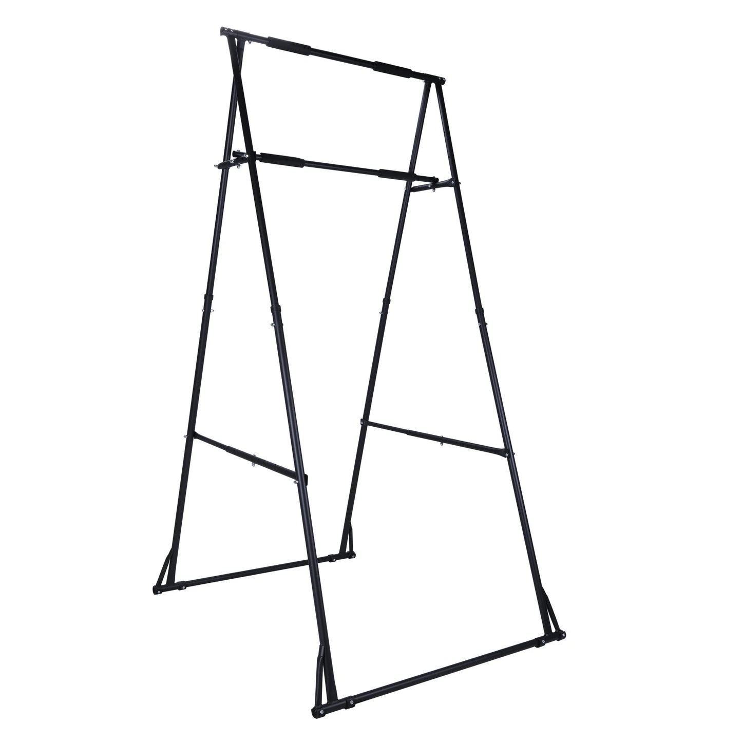 Foldable Power Tower Adjustable Home Gym Strength Training Station
