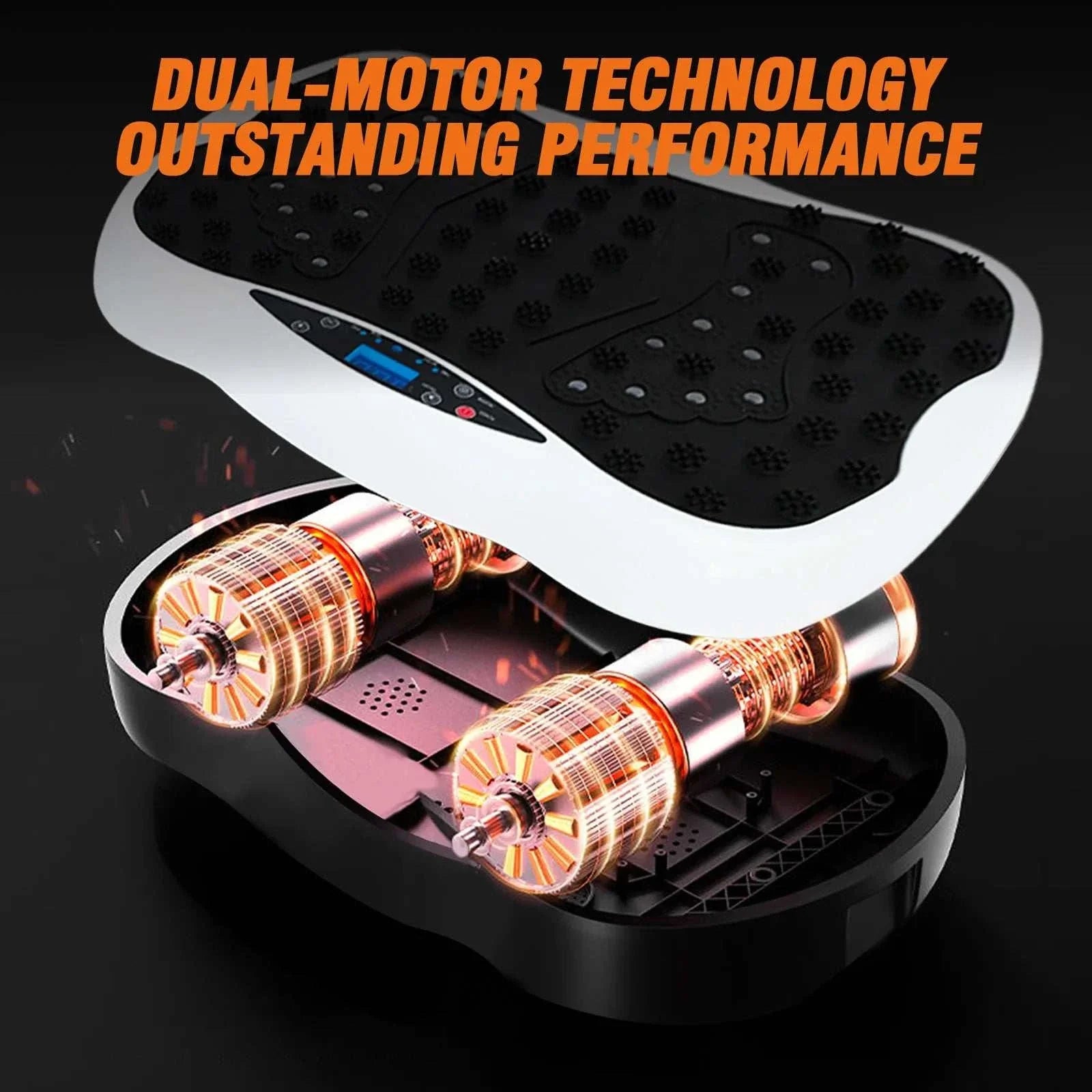 Full-Body Vibration Plate for Home Fitness & Weight Loss Pro Trainer+X