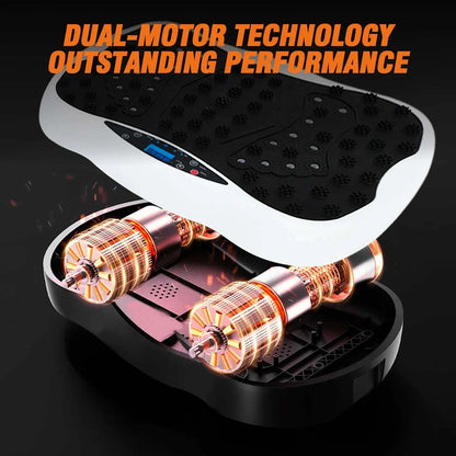 Full-Body Vibration Plate for Home Fitness & Weight Loss Pro Trainer+X