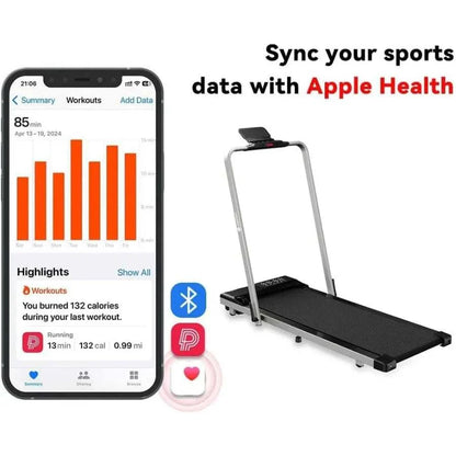 3-in-1 Folding Treadmill offers versatile home workouts with walking, jogging, and running. Foldable design saves space while improving endurance, burning calories, and toning muscles.