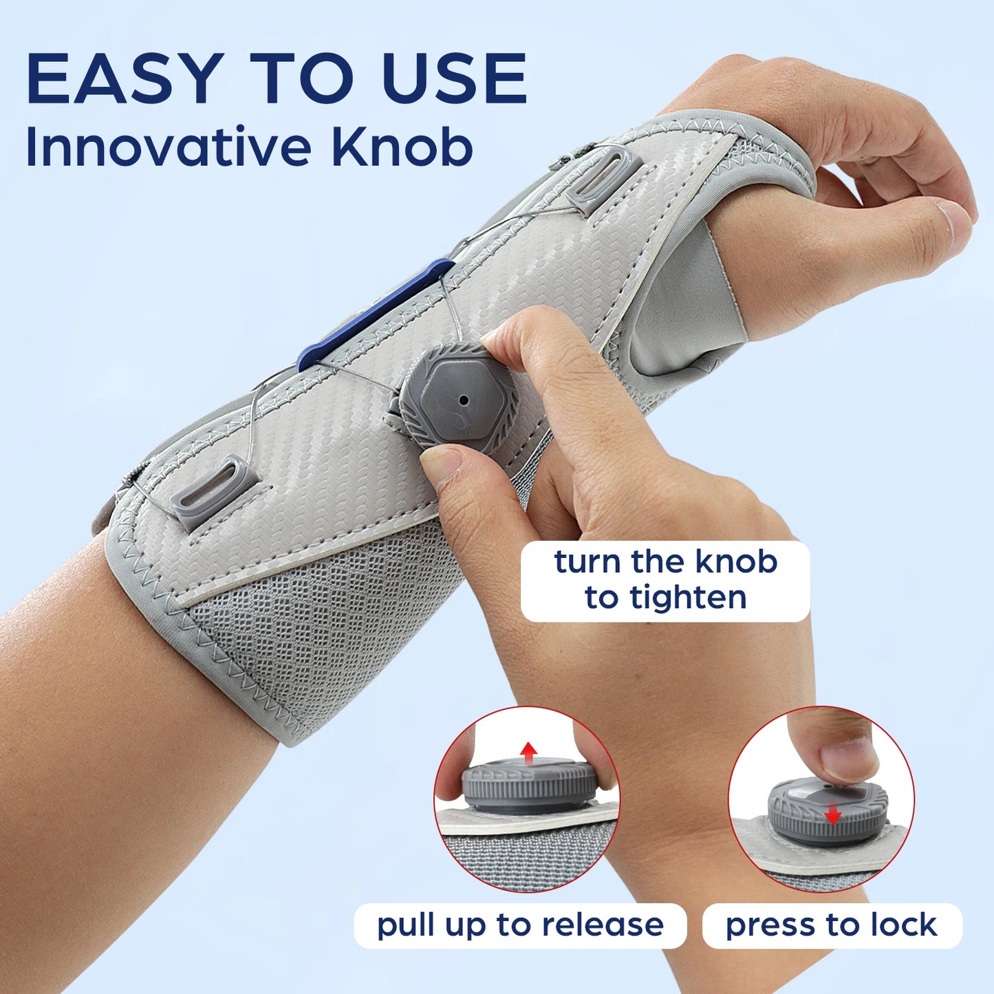 Adjustable Carpal Tunnel Wrist Brace Support for Men & Women