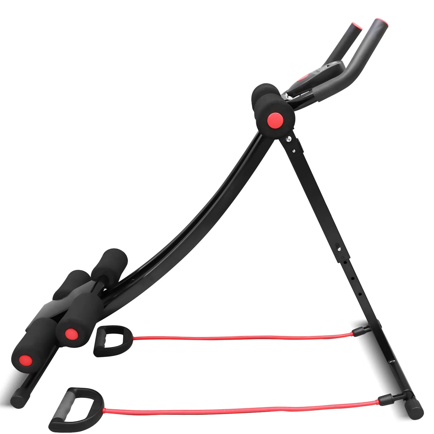 GIKPAL Foldable Ab Machine – Home Core & Ab Trainer with LCD Display