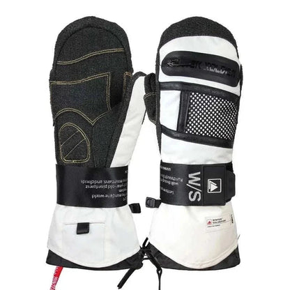Winter Thermal Kevlar Ski Gloves – Waterproof Heated Outdoor Sports !!