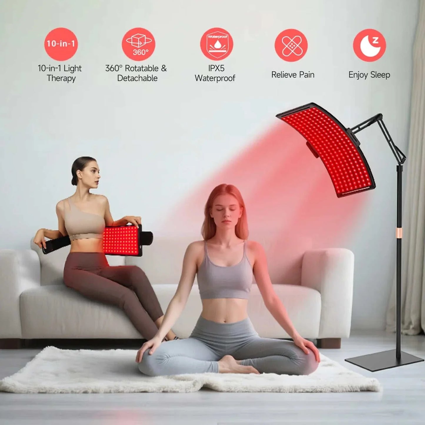 Infrared Light Panel – Pain Relief, Skin Care, Full-Body Wellness Device