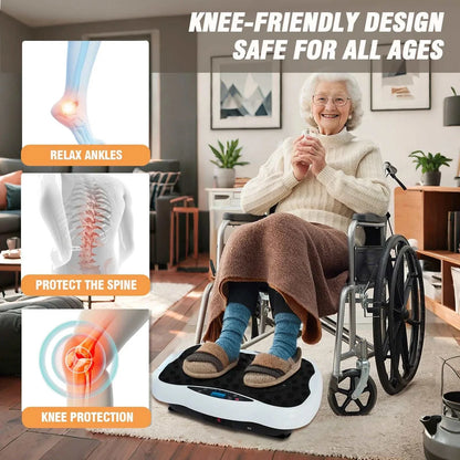 Full-Body Vibration Plate for Home Fitness & Weight Loss Pro Trainer+X
