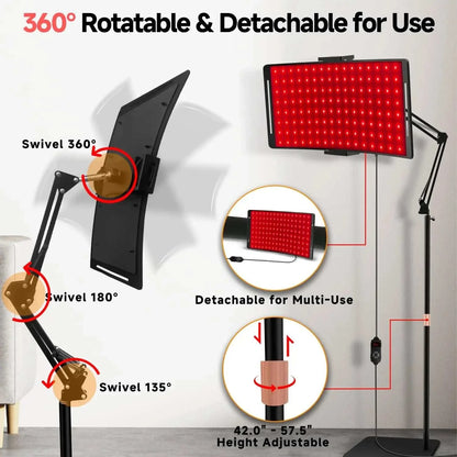 Infrared Light Panel – Pain Relief, Skin Care, Full-Body Wellness Device