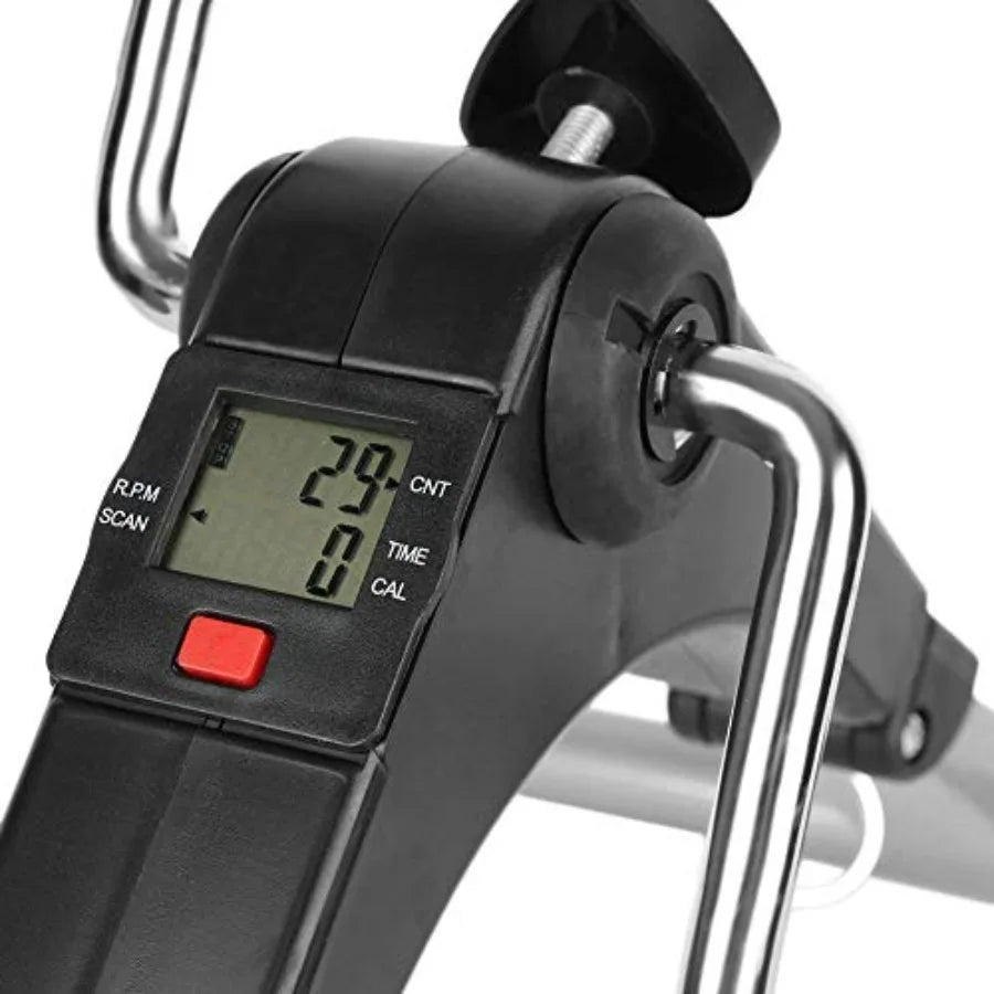 Foldable Rehabilitation Mini Exercise Bike & Stepper – Portable Cardio Trainer