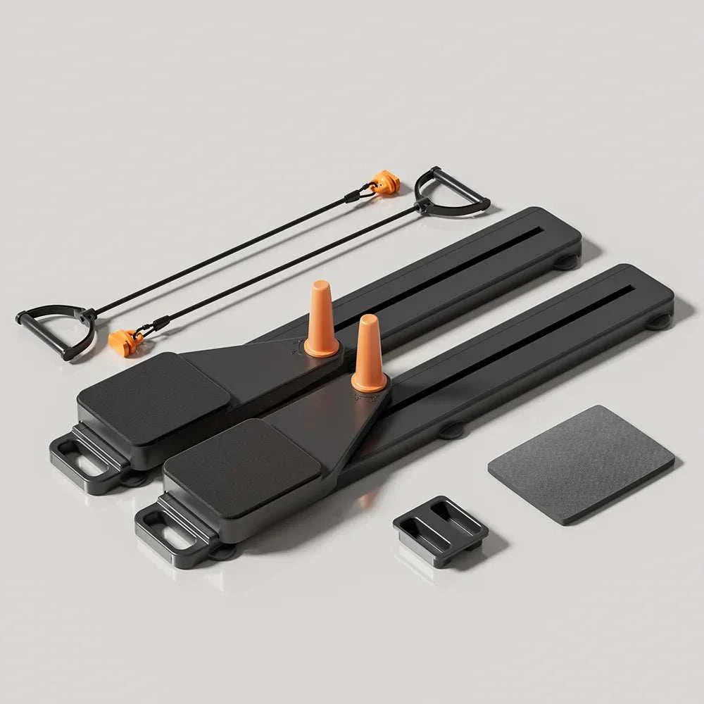 2-in-1 Abs & Ski Board – Portable Core & Leg Trainer for Home Fitness