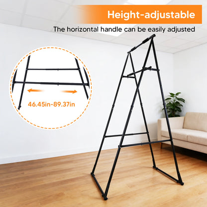 Foldable Power Tower Adjustable Home Gym Strength Training Station