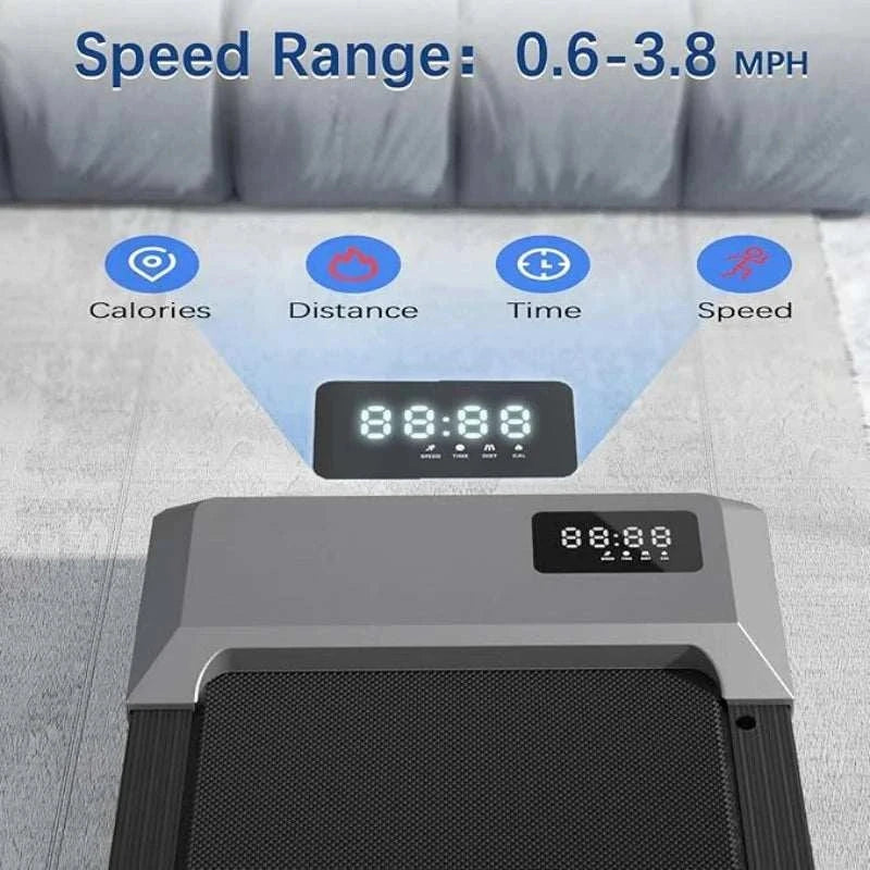 Superfit treadmill - 2-in- 1 Folding Treadmill 2.5HP, 300 lb Capacity