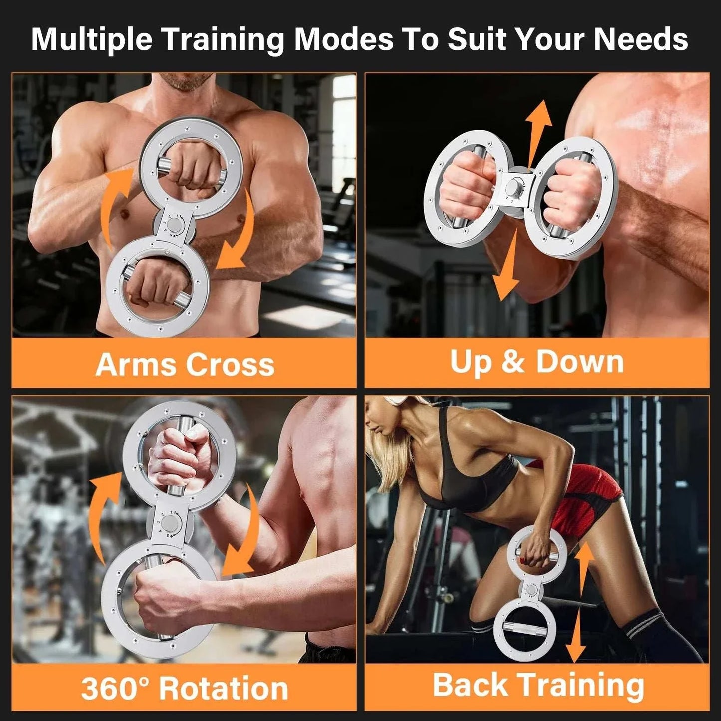 Rotator Machine – Adjustable Grip & Forearm Strength Trainer 8–15 lb !