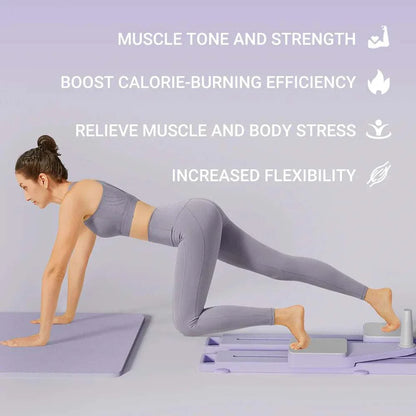 2-in-1 Abs & Ski Board – Portable Core & Leg Trainer for Home Fitness
