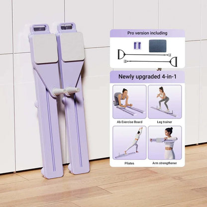 2-in-1 Abs & Ski Board – Portable Core & Leg Trainer for Home Fitness