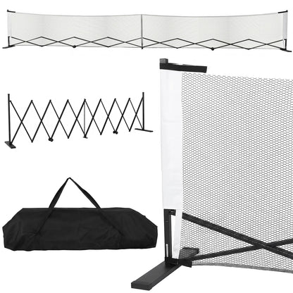 22FT Portable Pickleball Net Set with Wheels – Metal Frame & Aluminum Alloy System