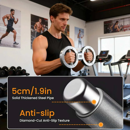Rotator Machine – Adjustable Grip & Forearm Strength Trainer 8–15 lb !