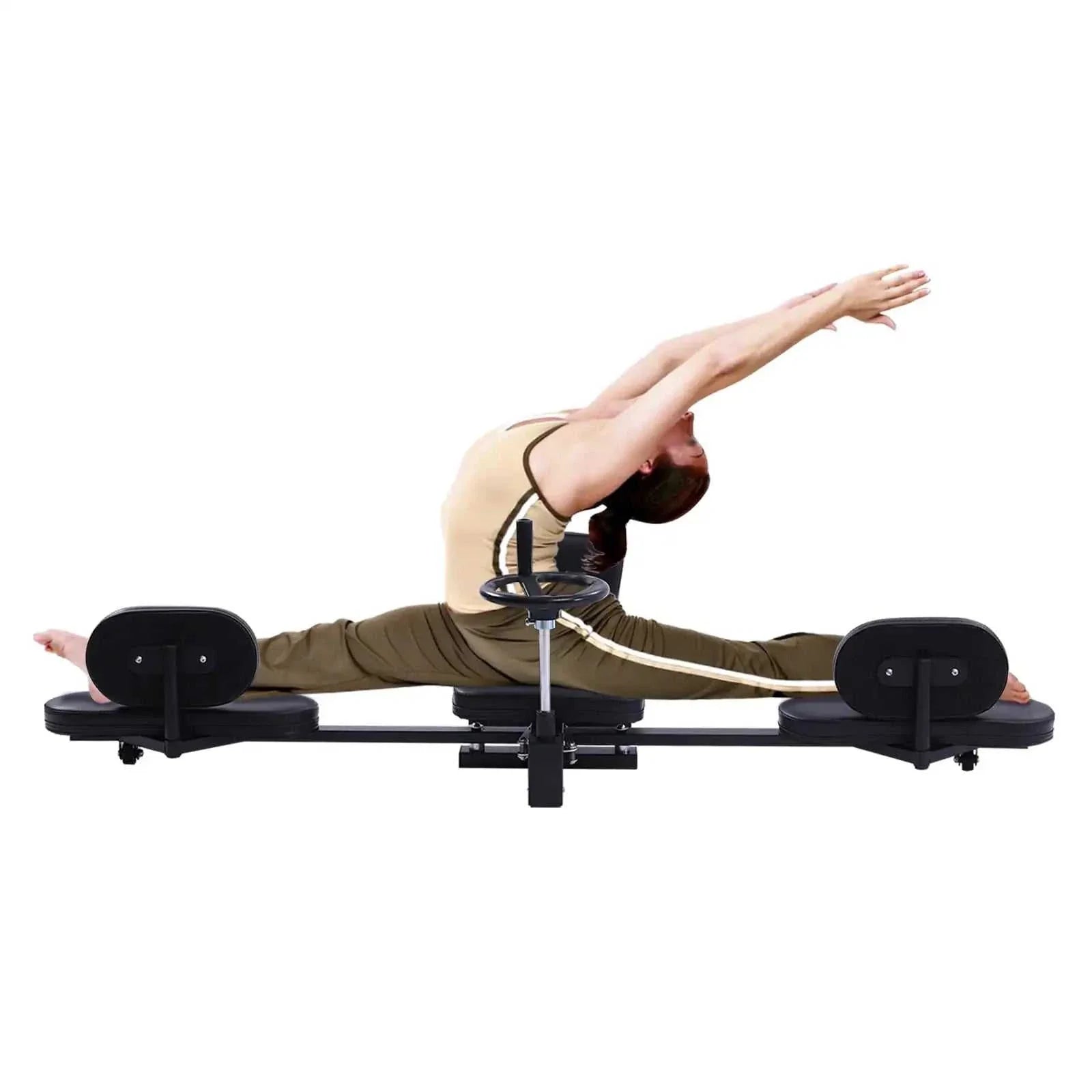 220LB Pro Leg Stretcher Yoga Split Stretching Machine for Home Gym