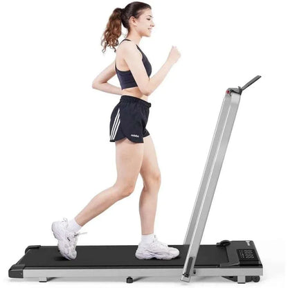 3-in-1 Folding Treadmill offers versatile home workouts with walking, jogging, and running. Foldable design saves space while improving endurance, burning calories, and toning muscles.
