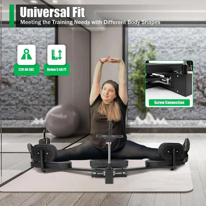 220LB Pro Leg Stretcher Yoga Split Stretching Machine for Home Gym